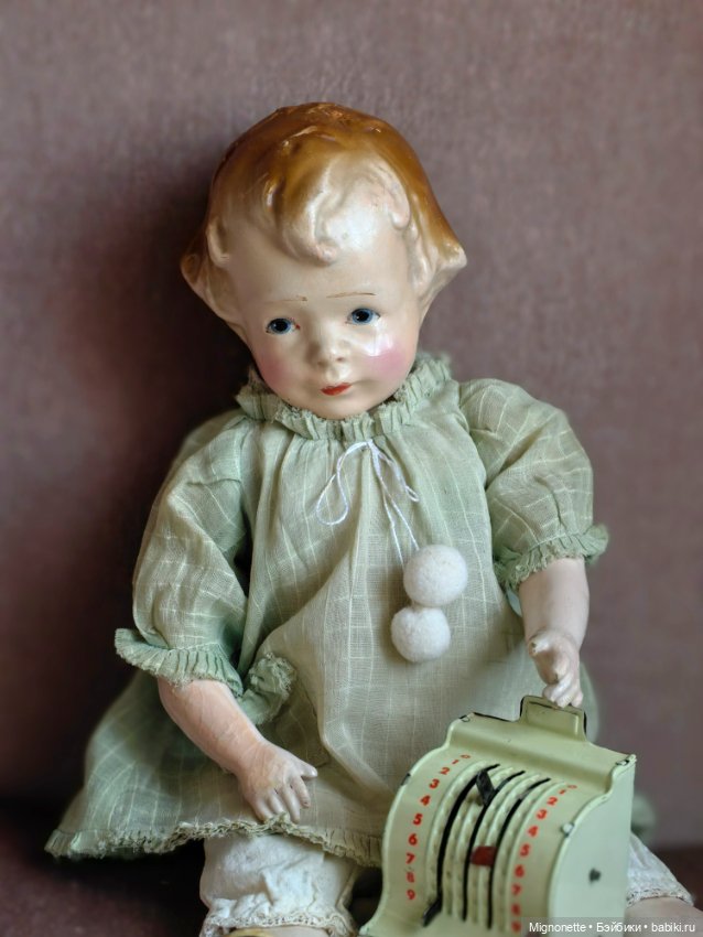 Mibs, девочка с обложки — Антикварные куклы (фото 7)
