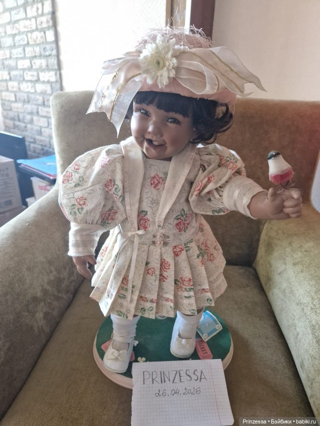 Кукла от Cindy Rolfe — Фарфоровые куклы (фото 6)