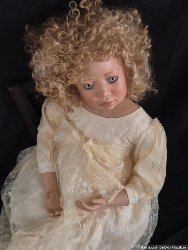 Teodora Christine Orange — Фарфоровые куклы (фото 6)