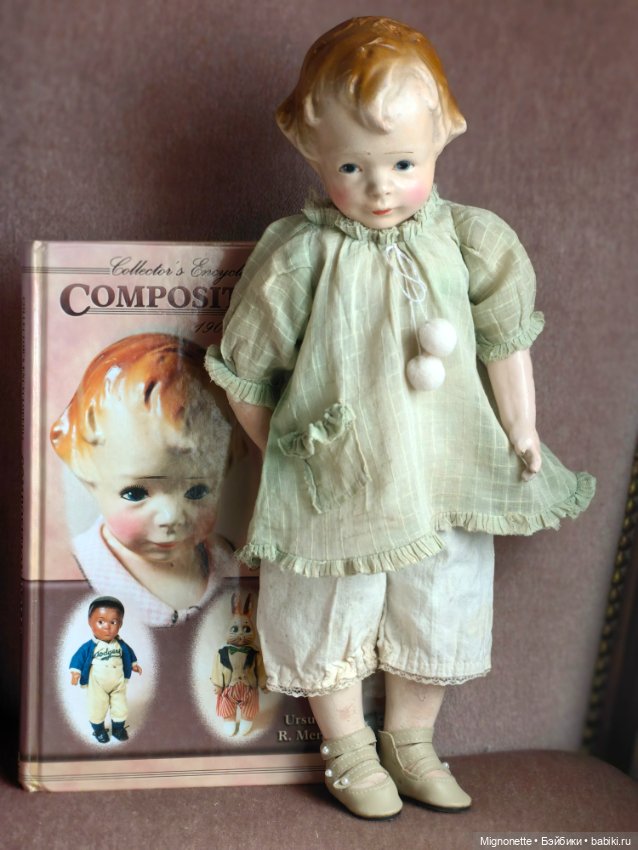 Mibs, девочка с обложки — Антикварные куклы