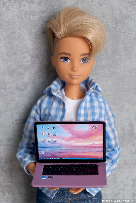 Настольный набор №17 масштаб 1:6 (фото 6)