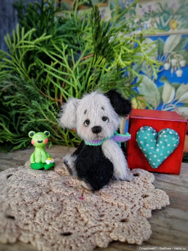 Мини щенок — Авторские игрушки