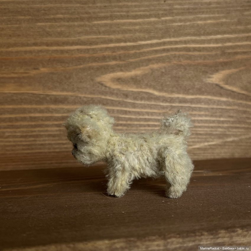 Миниатюрный щенок — Авторские игрушки (фото 5)