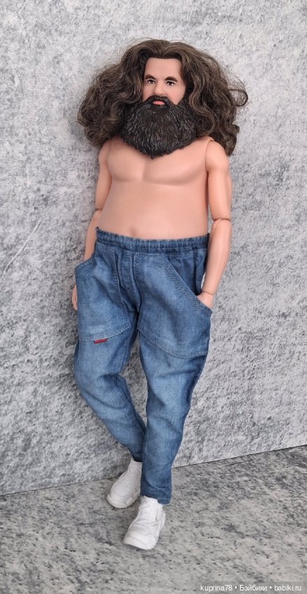 Джинсы на Хагрида — Одежда для кукол (фото 2)