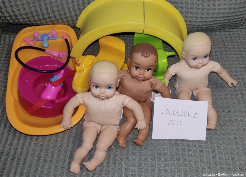 Набор пупсиков с акссесуарами (фото 3)