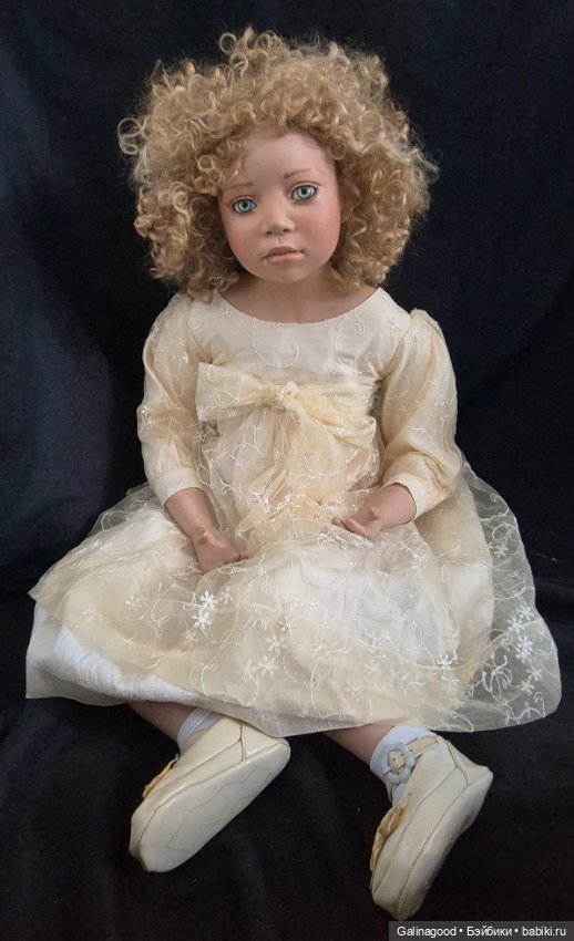 Teodora Christine Orange — Фарфоровые куклы (фото 7)