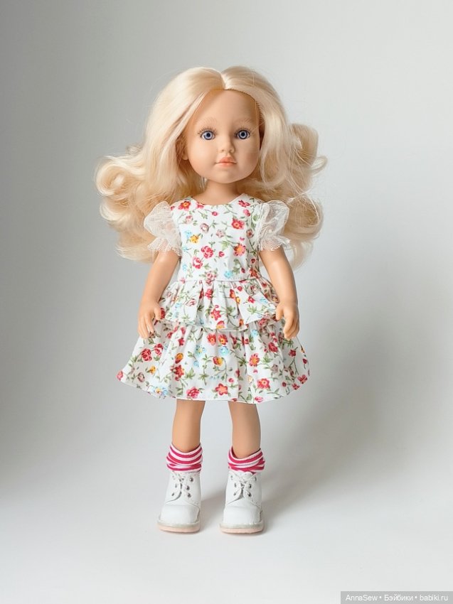 Костюм красной шапочки для куклы (фото 8)