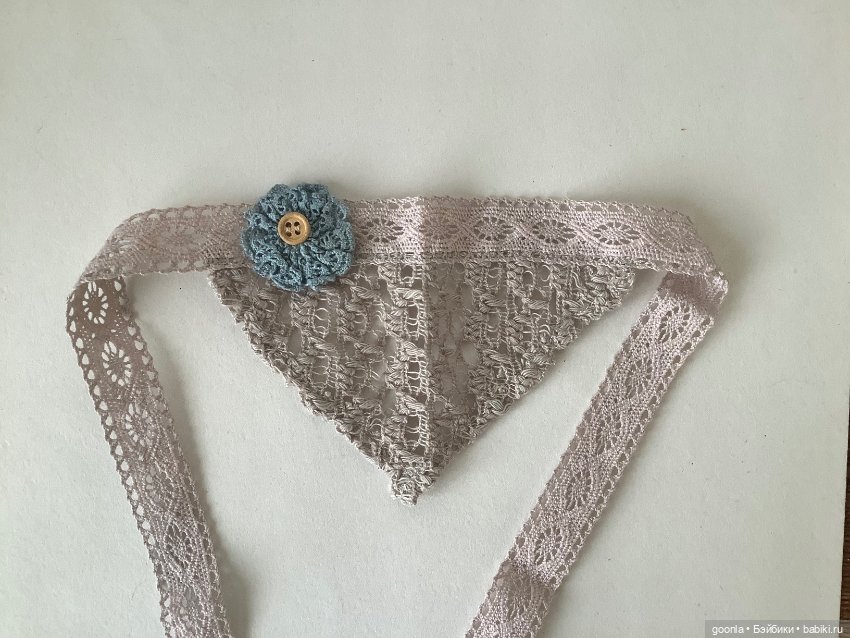 Ажурная косынка — Одежда для BJD (фото 5)