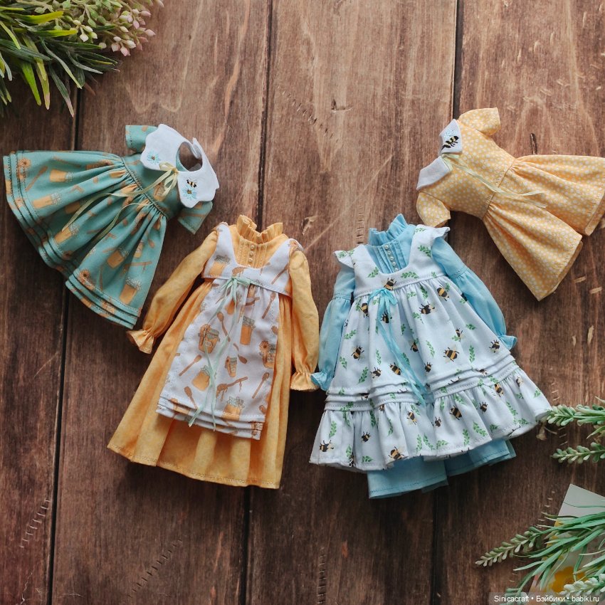 Одежда для кукол 1/6 (Blythe, Pullip, Landoudou, Monsterhigh, Poppy Parker) - комплект 53 (фото 6)