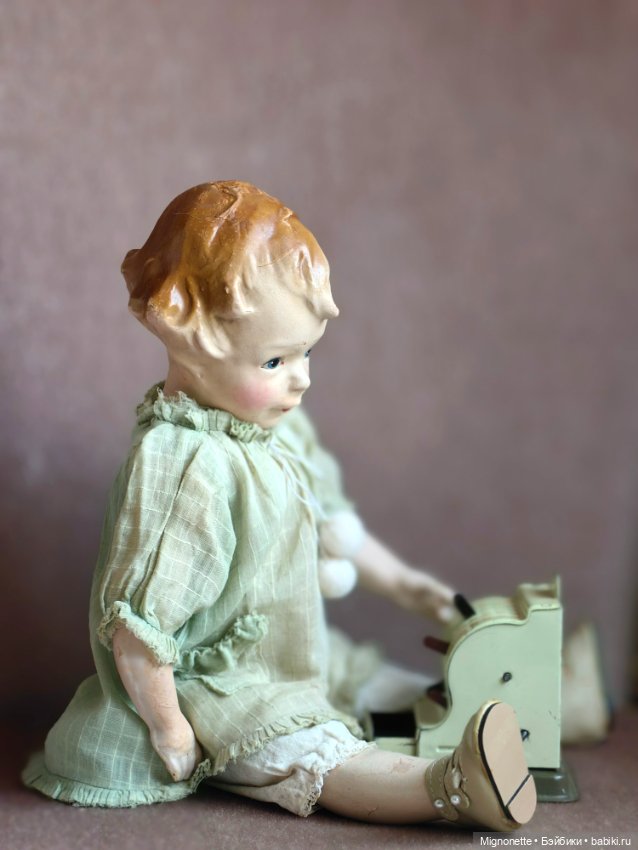 Mibs, девочка с обложки — Антикварные куклы