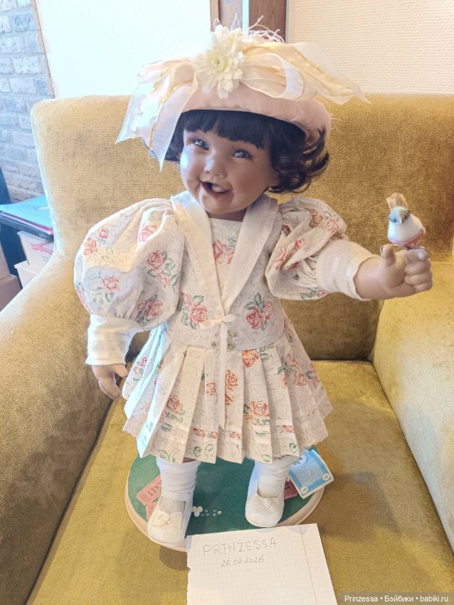 Кукла от Cindy Rolfe — Фарфоровые куклы (фото 4)