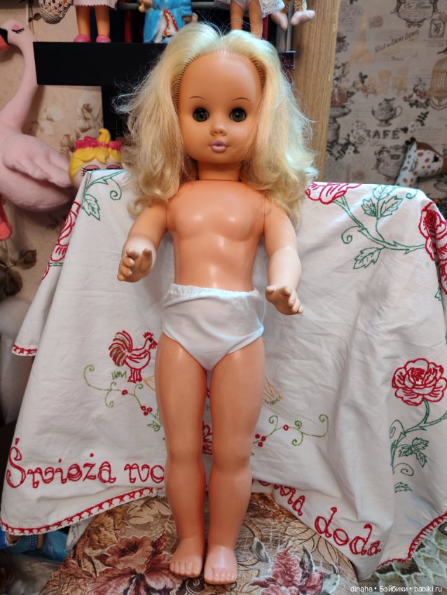 Винтажная кукла, ГДР, 70 е годы (фото 3)