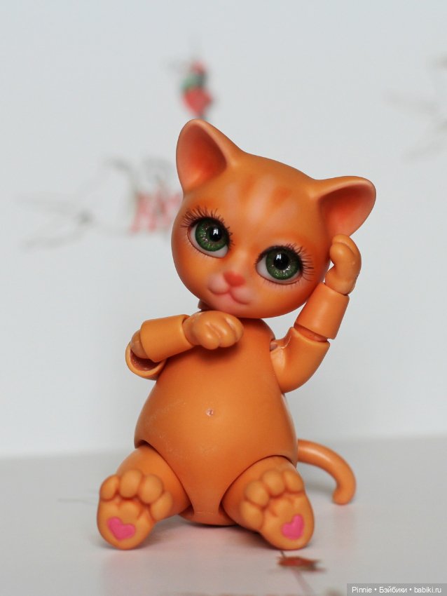 Котик Джейми рыжик — Авторские куклы BJD
