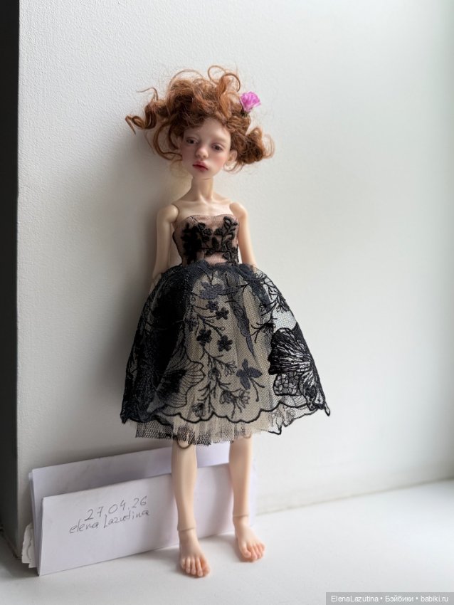 Платье для птички лоры — Одежда для BJD
