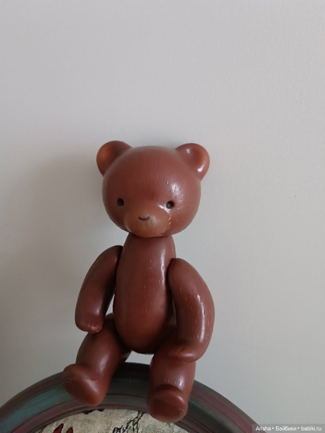 Редкий мишка дутыш СССР — Винтажные куклы и игрушки детства (фото 3)