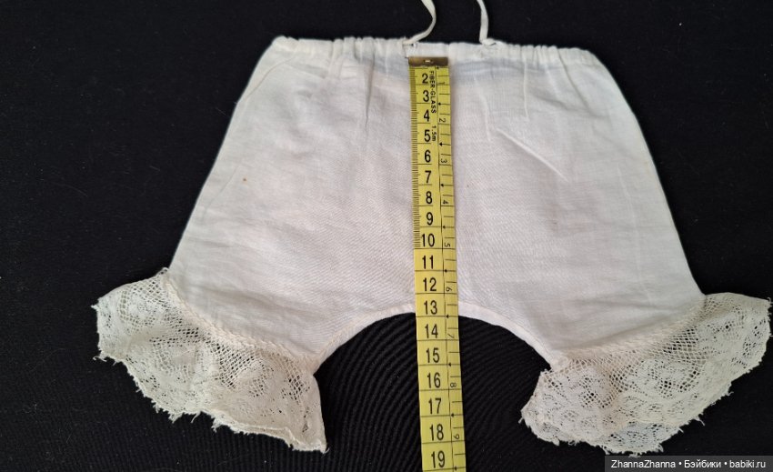 Антикварные штанишки для антикварной куклы (фото 3)