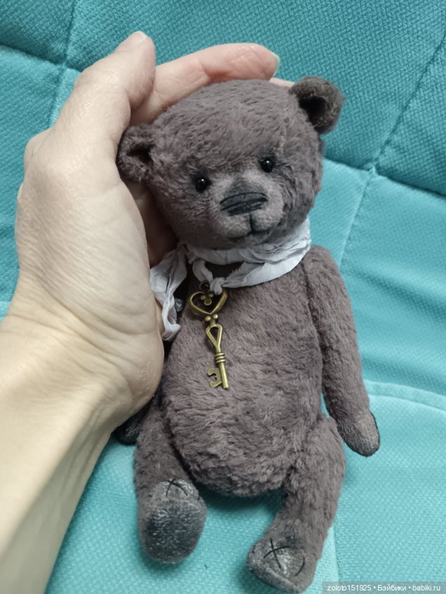 Мишка тедди ручная работа (фото 6)