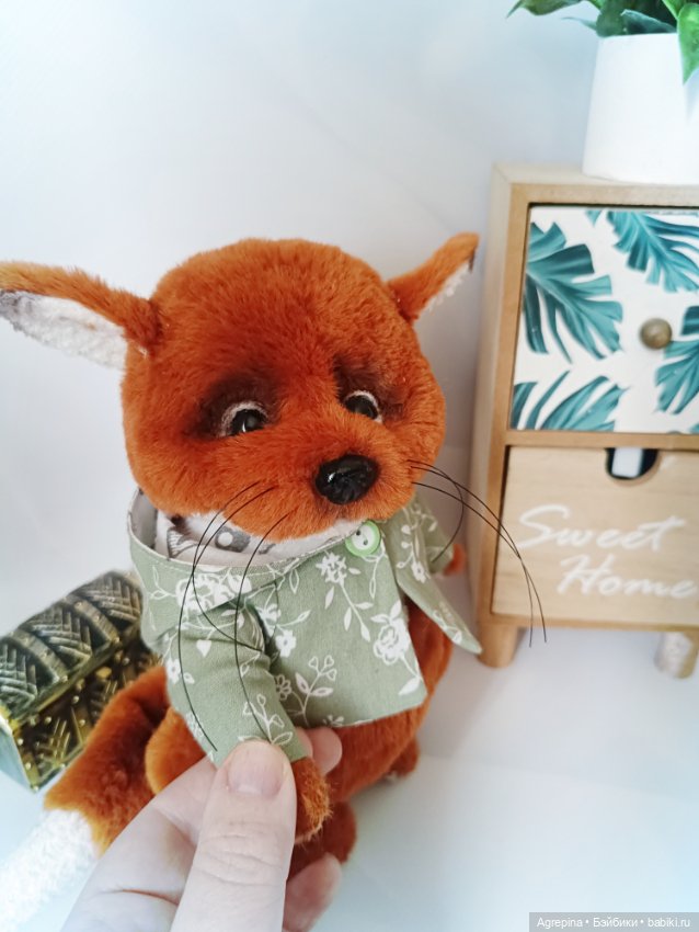 Лисенок ФУ-ФУ — Авторские игрушки (фото 6)