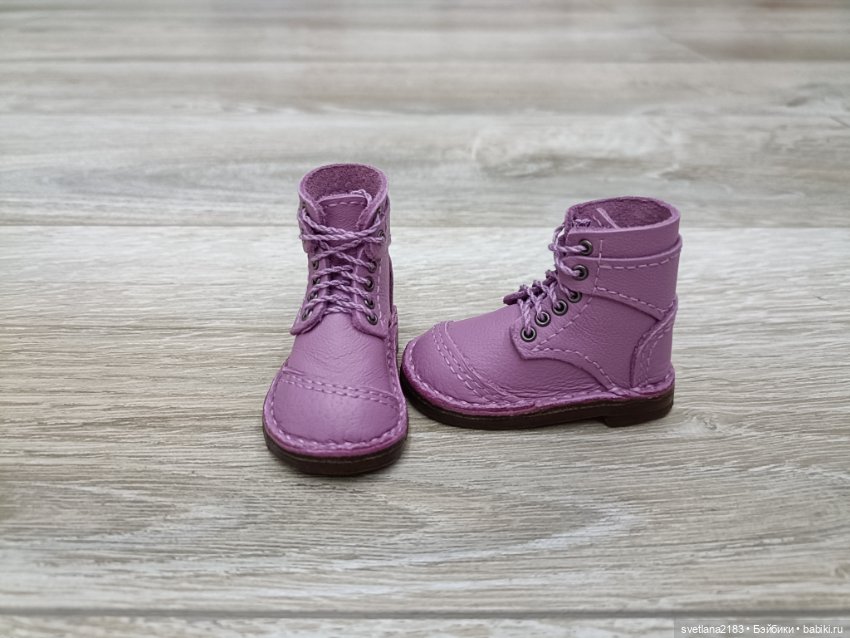 Ботинки для кукол руби ред 37 см. (5,1×2,2 см) (фото 3)