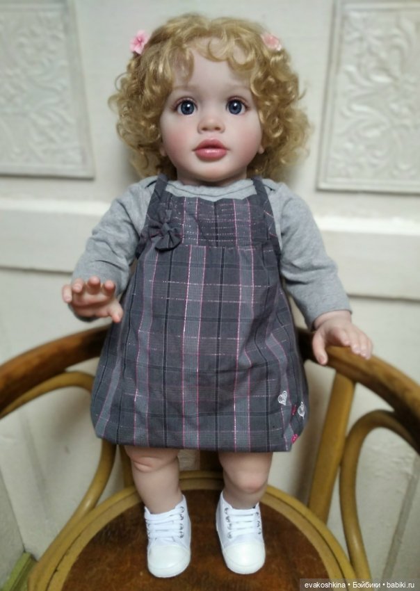 Кукла игровой реборн по мотивам молда Пиппа,ООАК (фото 8)
