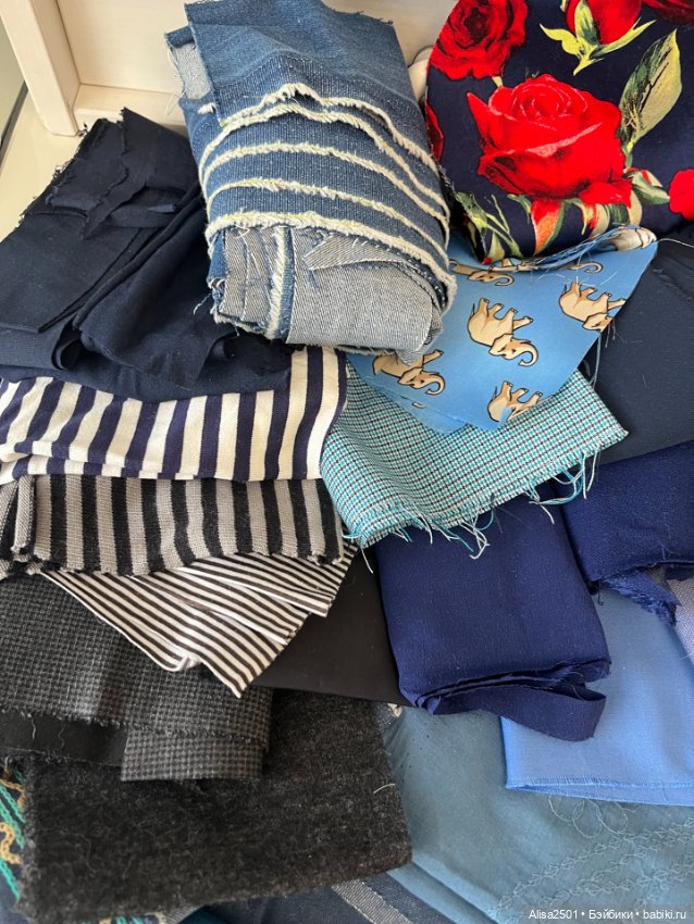 Большой лот тканей — Ткани (фото 6)