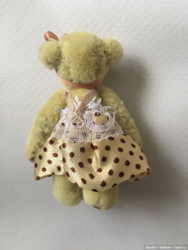 Миниатюрный мишка тедди — Авторские игрушки (фото 4)