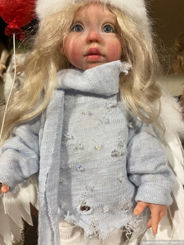 Мия зимний ангел — Авторские куклы (фото 3)