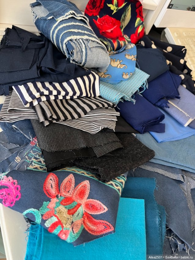 Большой лот тканей — Ткани (фото 2)