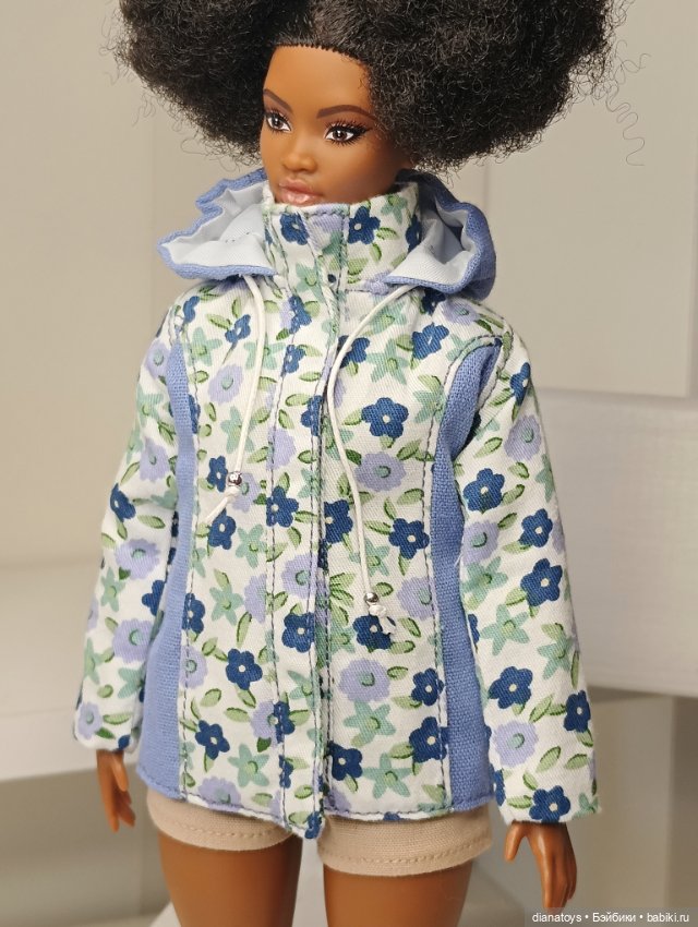 Одежда для кукол Куртка для Барби пышка (фото 8)