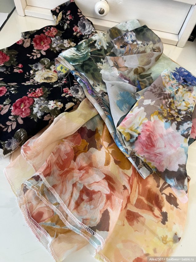Лот шифона — Ткани