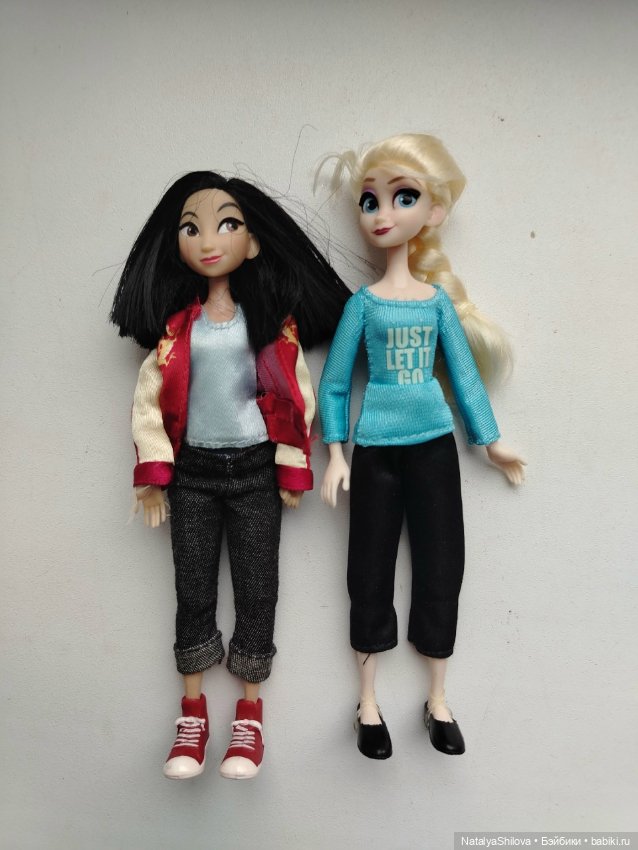 Пижамные принцессы Disney Эльза и Мулан