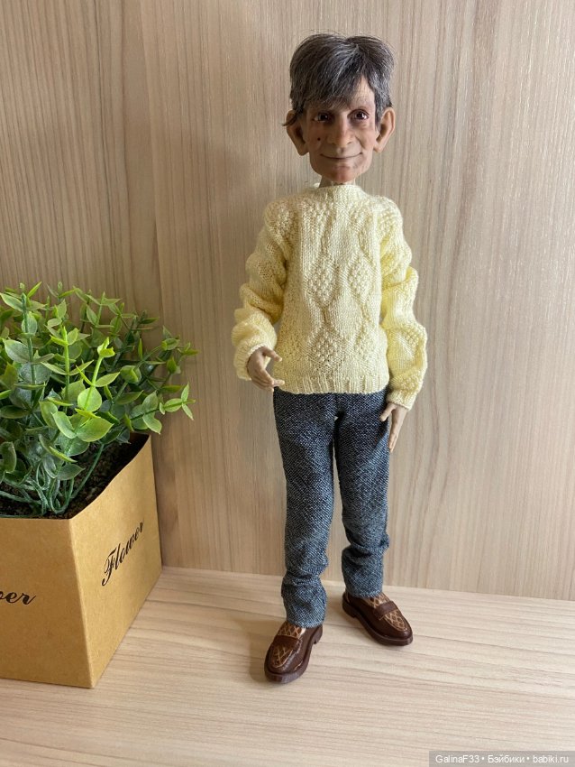 Вязаные вещи для кукол 1/6, 1/4 и схожих кукол