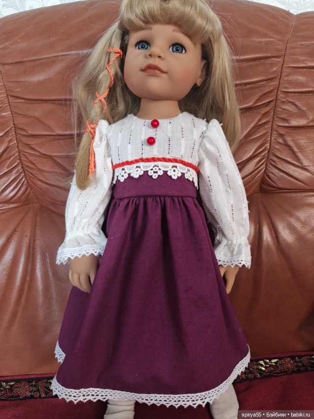Платье для куклы Готц и Цвергназе (фото 2)