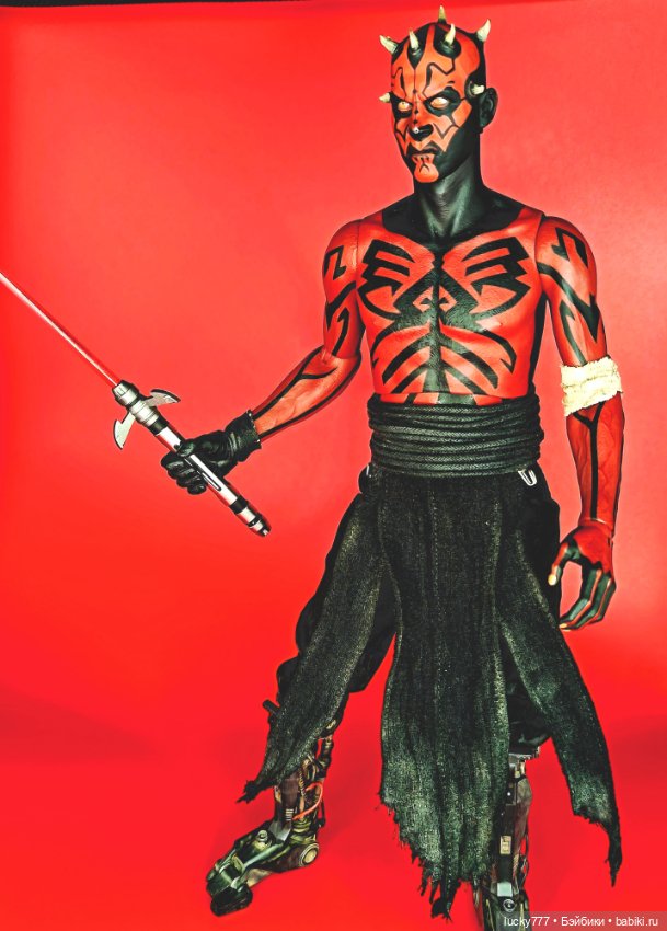 Darth Maul — Шарнирные куклы (не BJD) (фото 5)