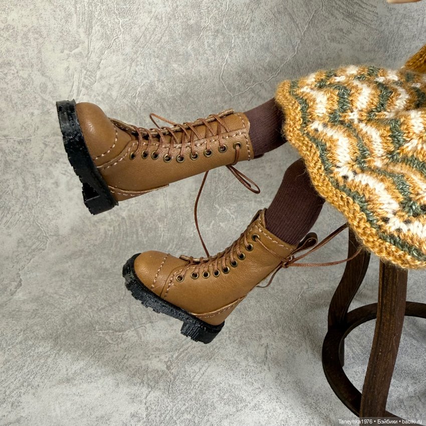 Ботинки для куклы БЖД Птички Лоры (фото 2)