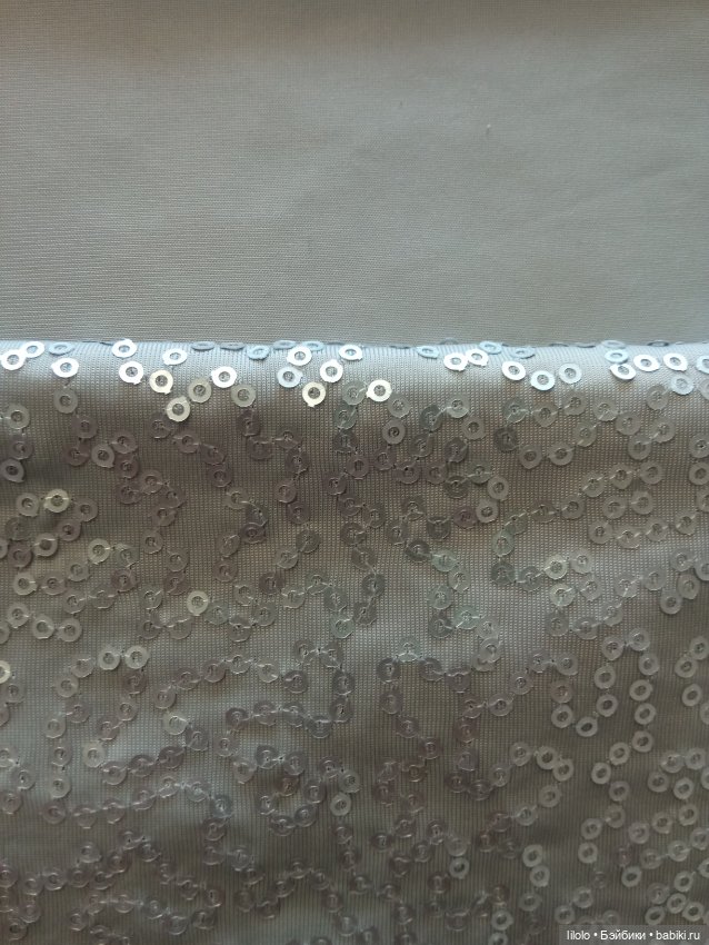 Лот тканей для кукольного рукоделия