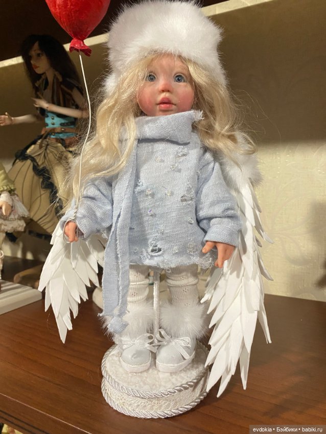 Мия зимний ангел — Авторские куклы