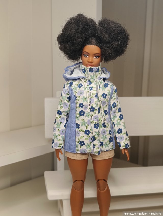 Одежда для кукол Куртка для Барби пышка