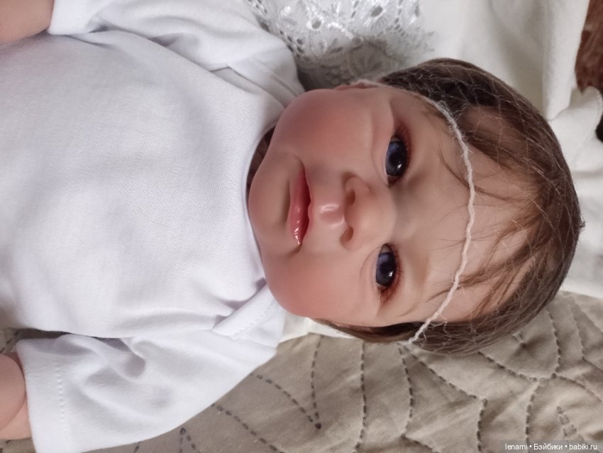 Пупс реборн игровой реалистичный с 3D кожей (фото 6)