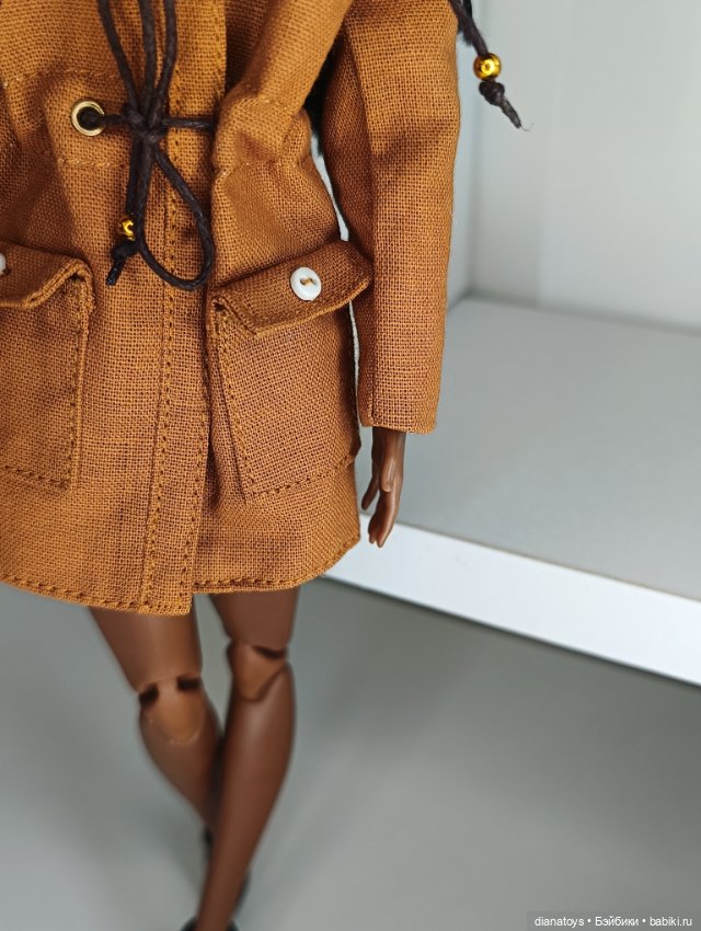 Одежда для кукол Куртка для кукол Барби (фото 3)