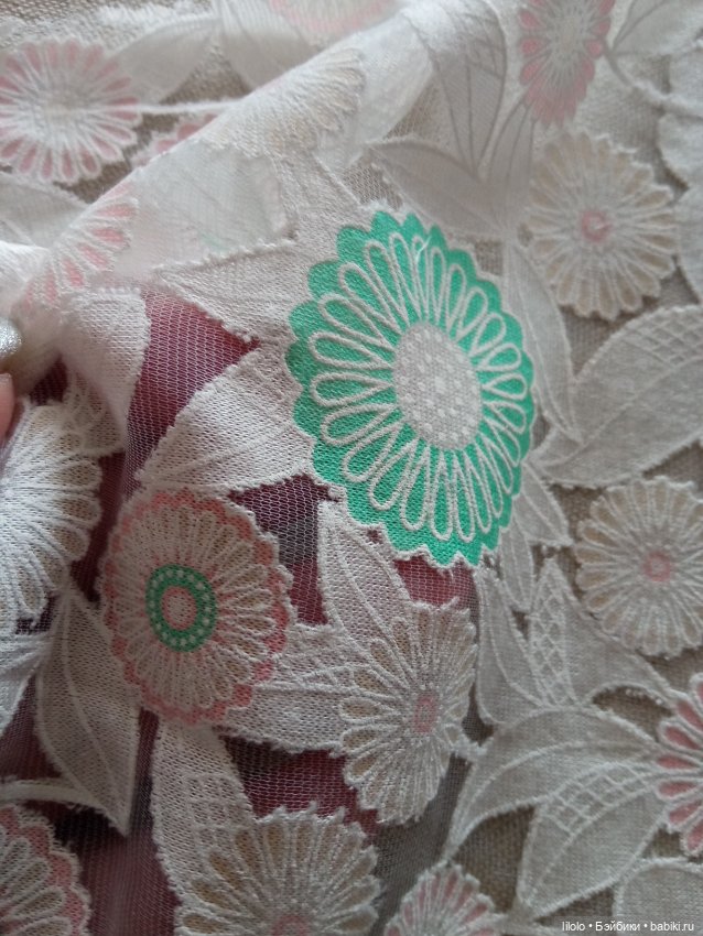 Лоты тканей для кукольного рукоделия (фото 3)