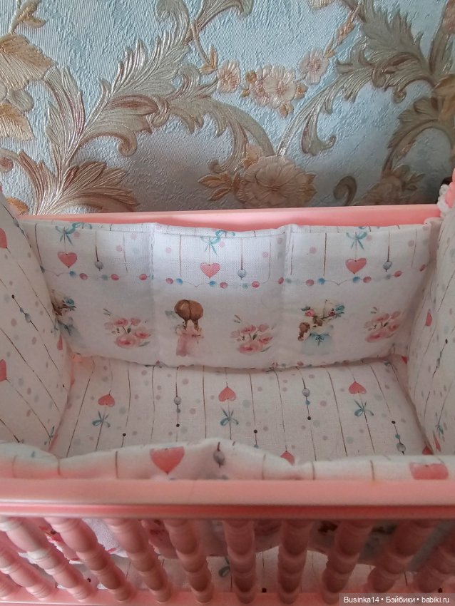 Кроватка для пупсиков barbie (фото 5)