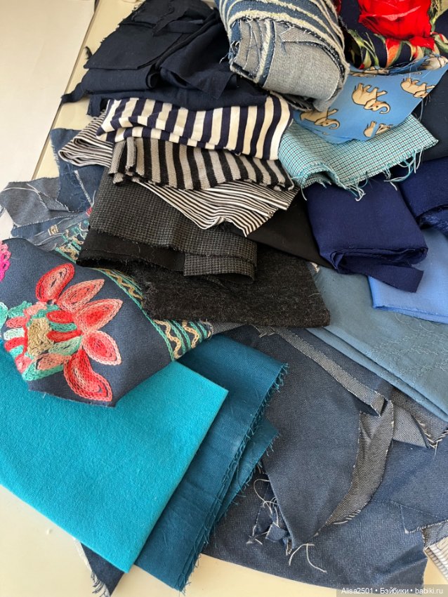 Большой лот тканей — Ткани (фото 7)