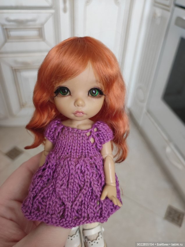 Продам очень красивый паричок из локонов козочки размер 5-6 (фото 5)