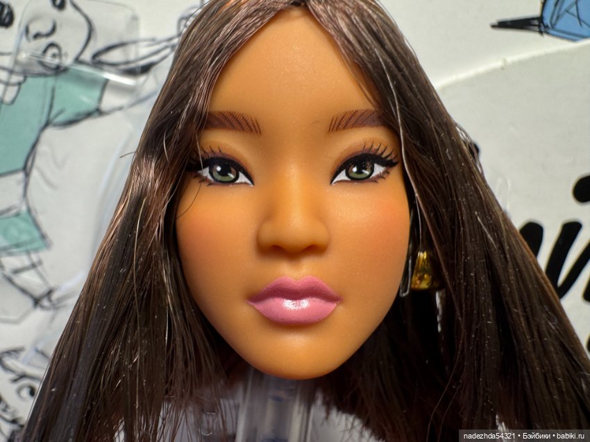 Голова Барби Базовая модель №1 Кит (8) (фото 6)