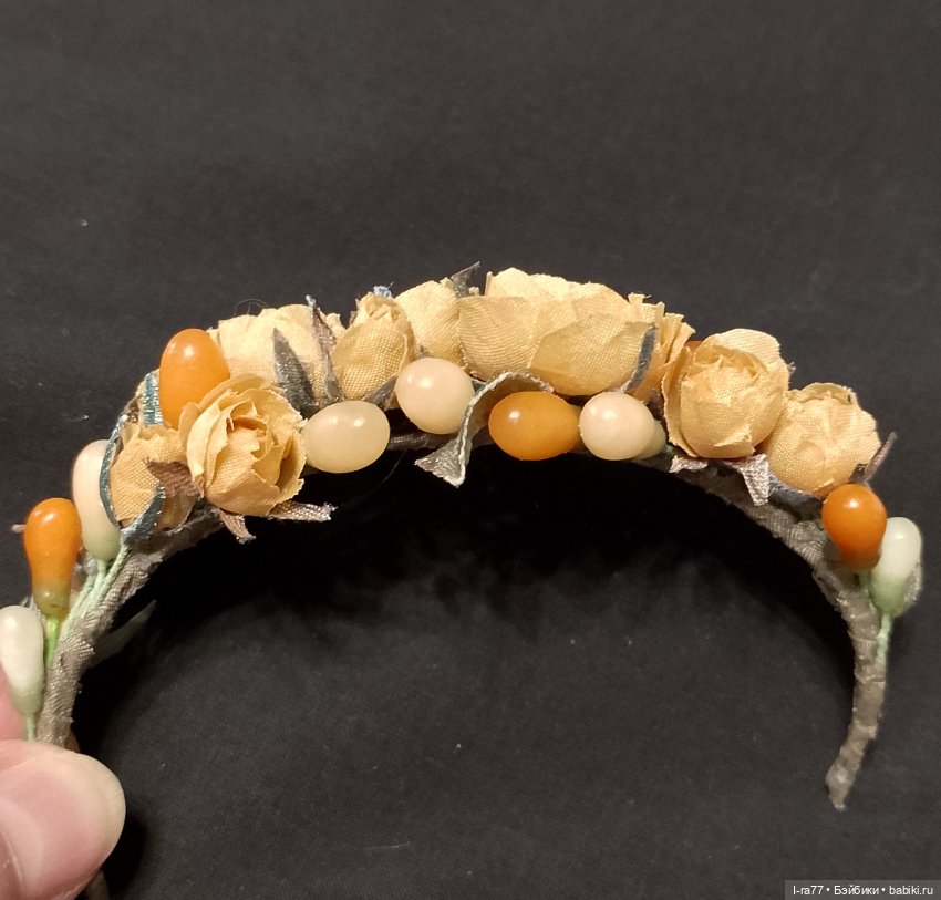 Ободок для куклы — Одежда (фото 4)