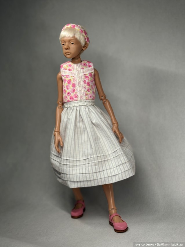 Комплект для птички «Розы и кружево» (фото 2)