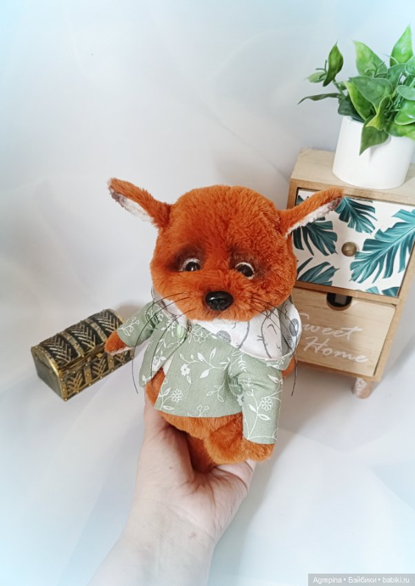 Лисенок ФУ-ФУ — Авторские игрушки (фото 4)