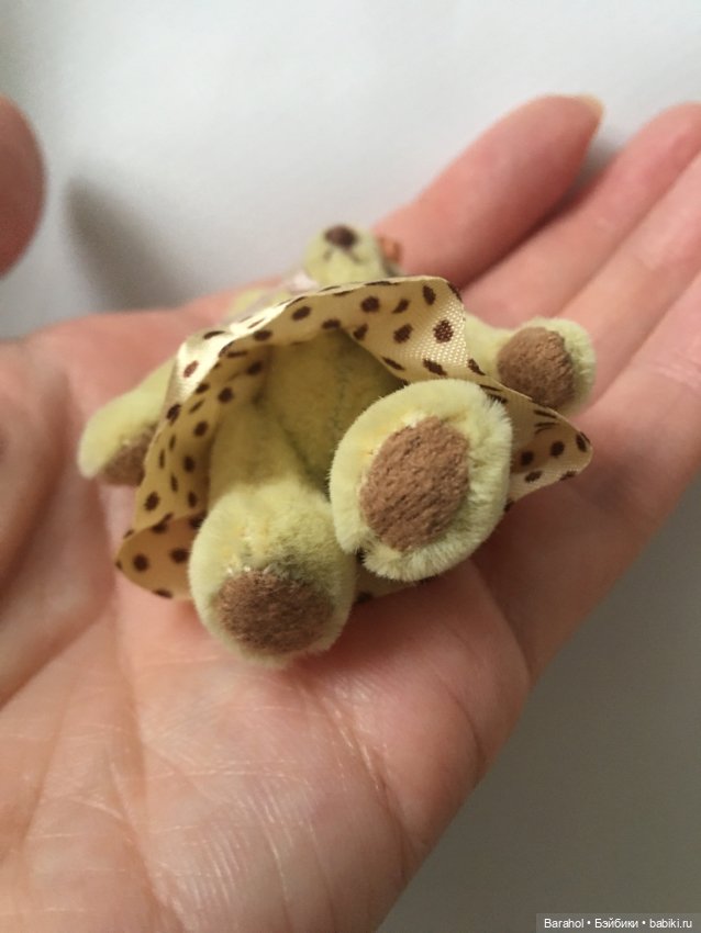 Миниатюрный мишка тедди — Авторские игрушки (фото 7)