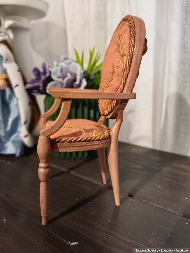 Кресло для кукол 1/6 — Кукольная мебель (фото 4)